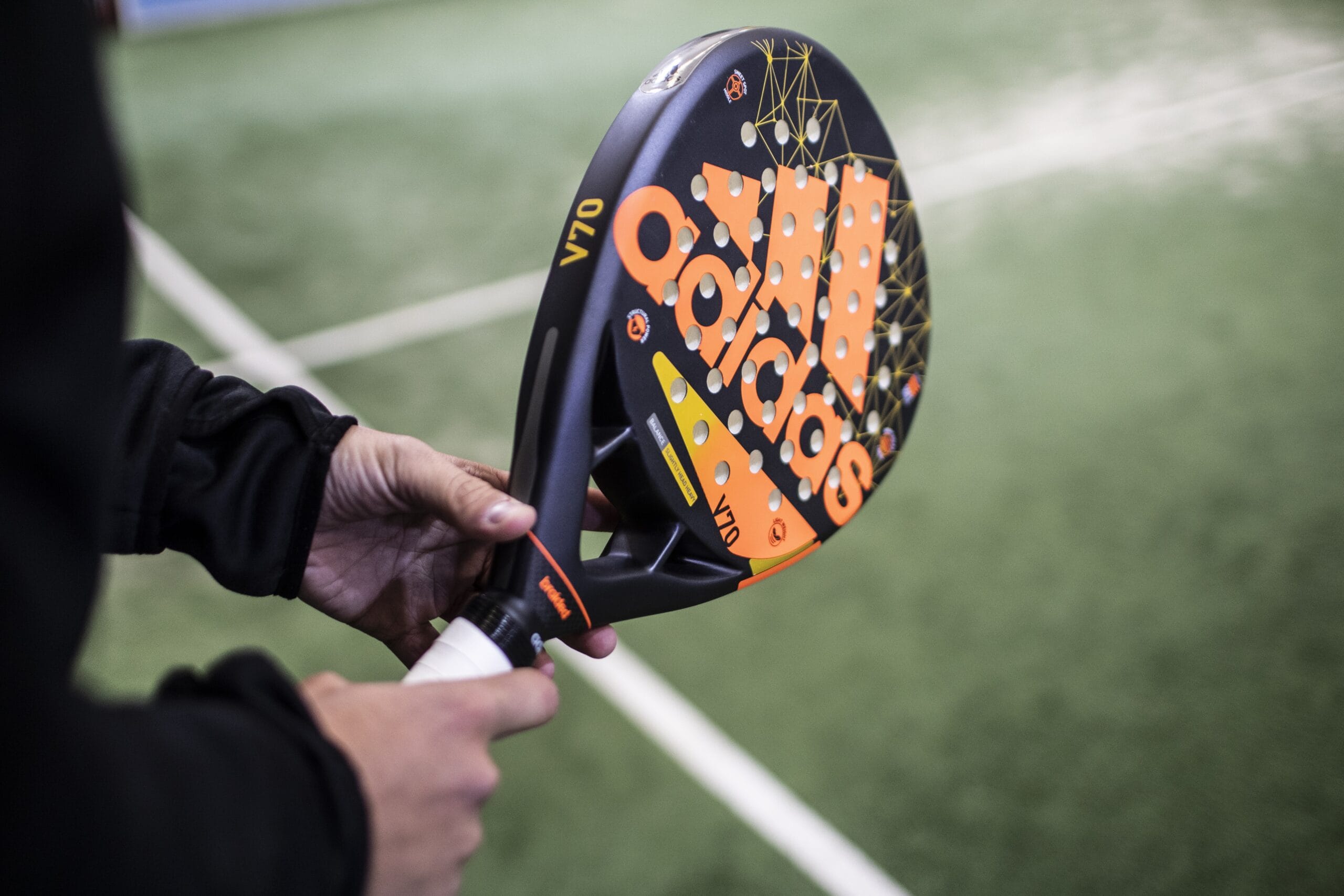 LED verlichting voor padelclub